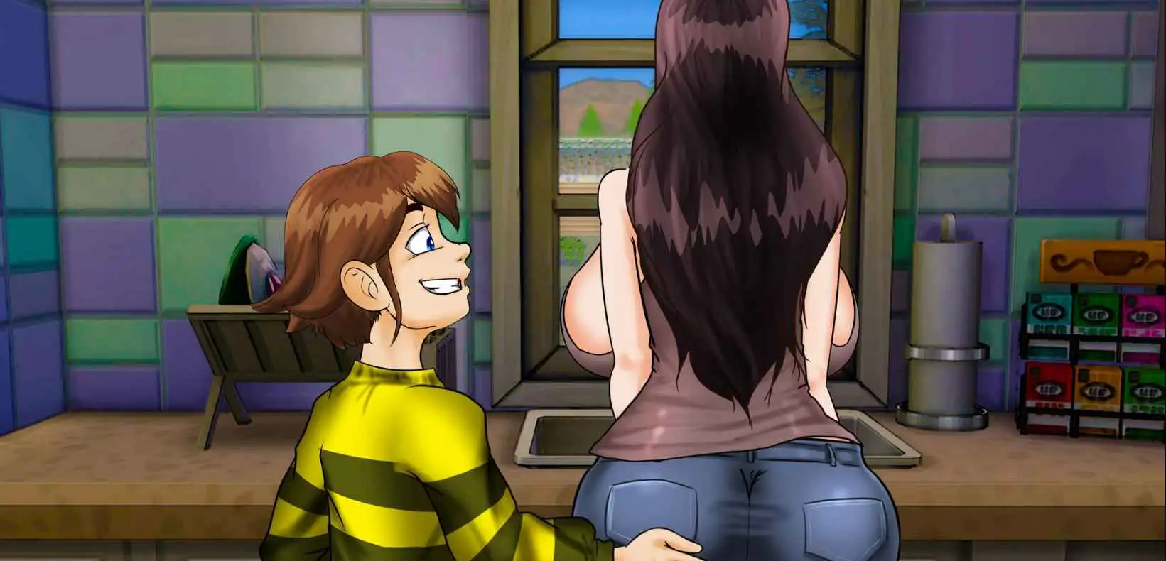 更新[欧美/SLG/沙盒] 小人 重制版  LittleMan Remake 0.59  汉化版+画廊解锁 [PC+安卓5.0G]